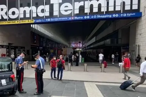Stazione Termini a Roma (foto Ansa)