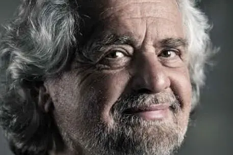 Beppe Grillo. Foto di Loris T. Zambelli/Photomovie