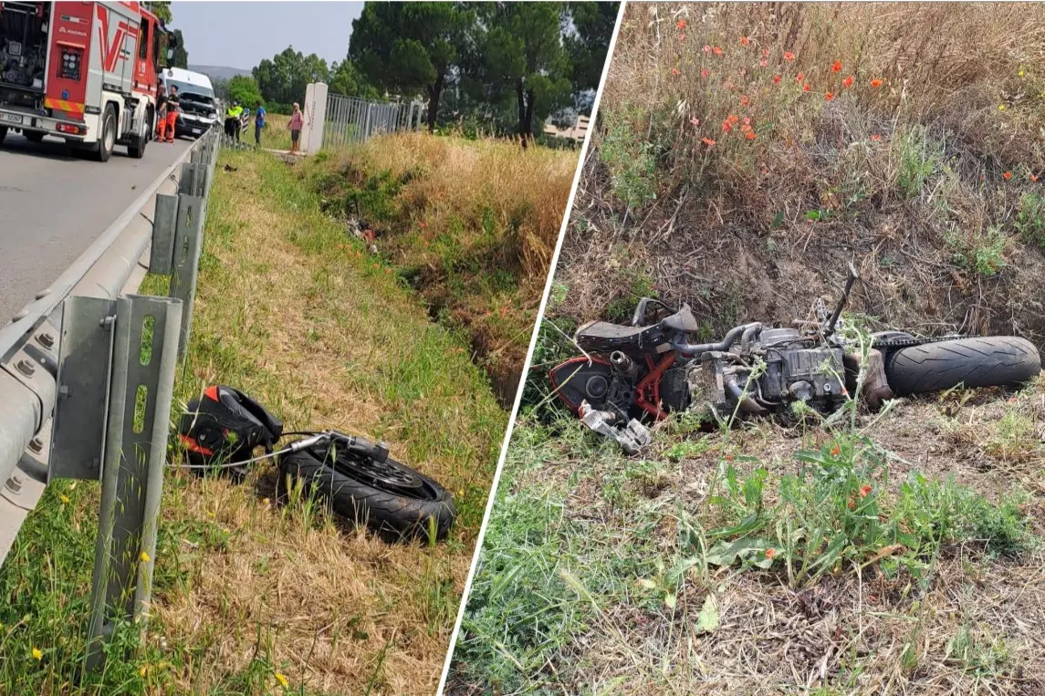 L'incidente sulla 387