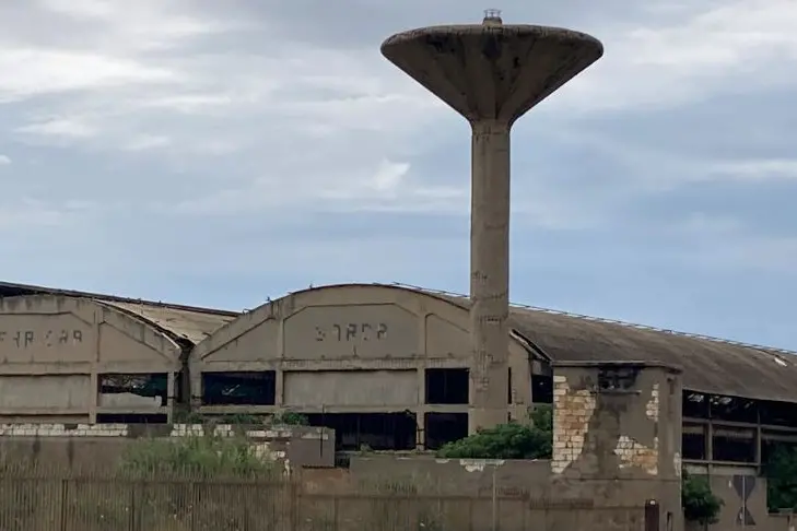 La ex Ferriera Sarda (foto Pala)