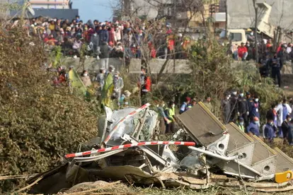 L'incidente aereo in Nepal (foto Ansa)