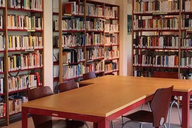 La biblioteca di Capoterra (foto Ivan Murgana)