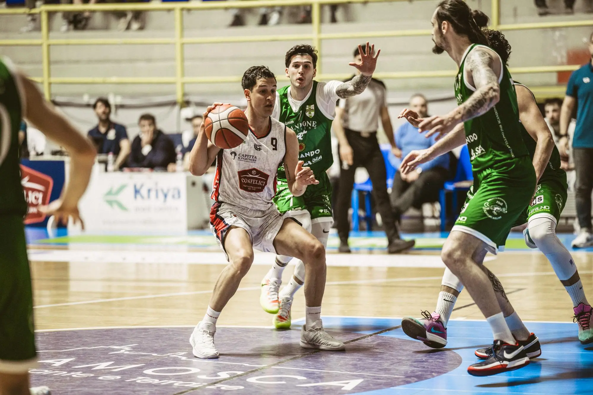 Marco Giordano, play dell'Esperia (foto Esperia)