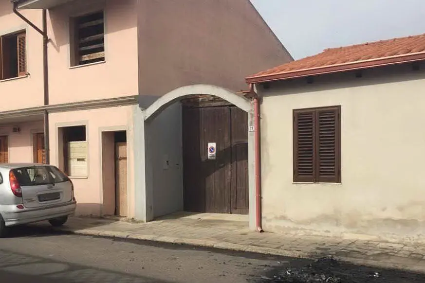 Il luogo dell'incendio