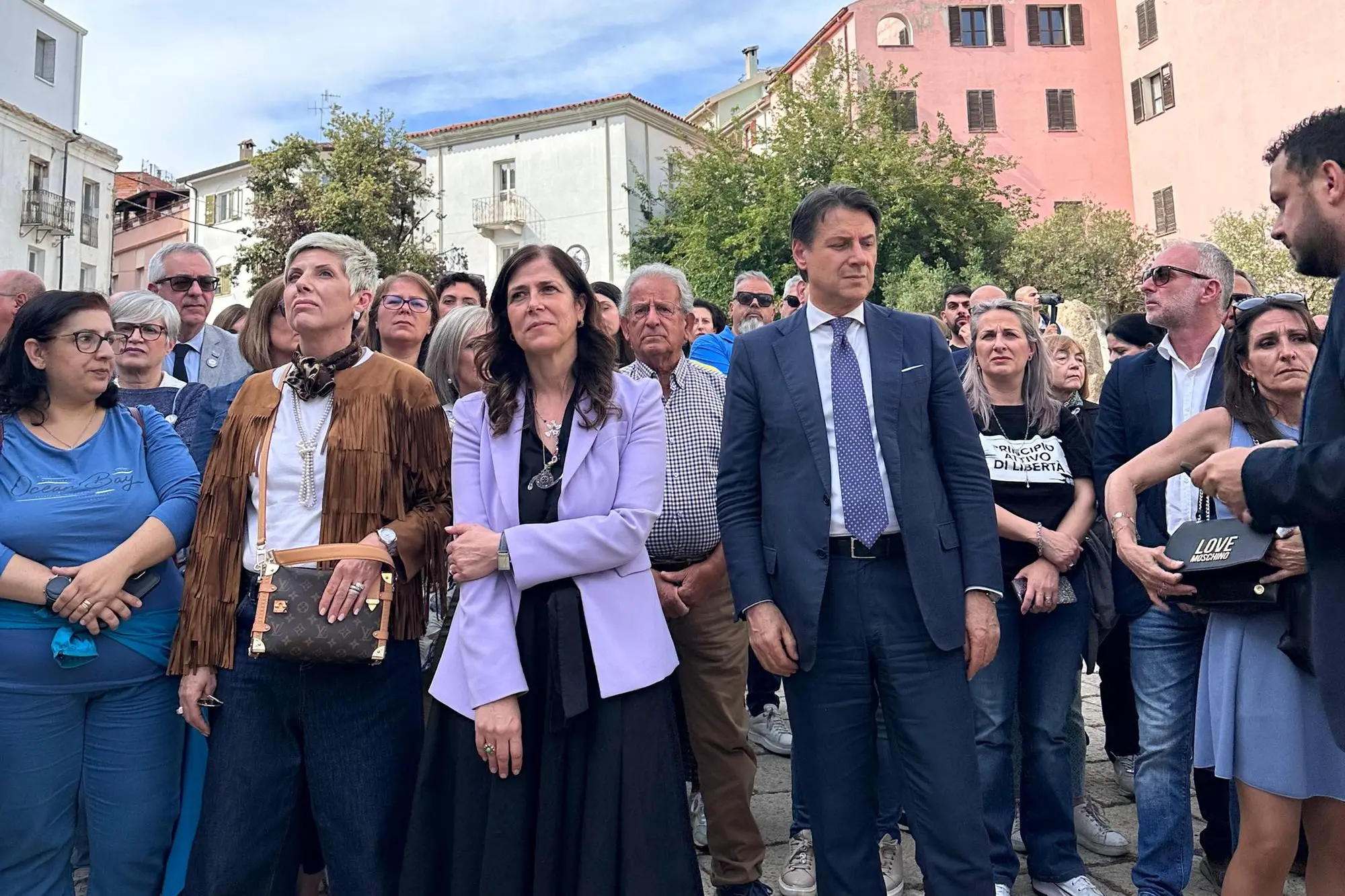 Todde e Conte a Nuoro (foto concessa)