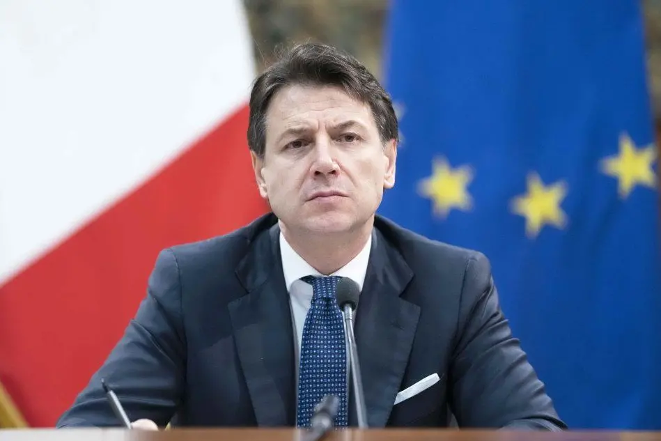 Giuseppe Conte (Archivio L'Unione Sarda)