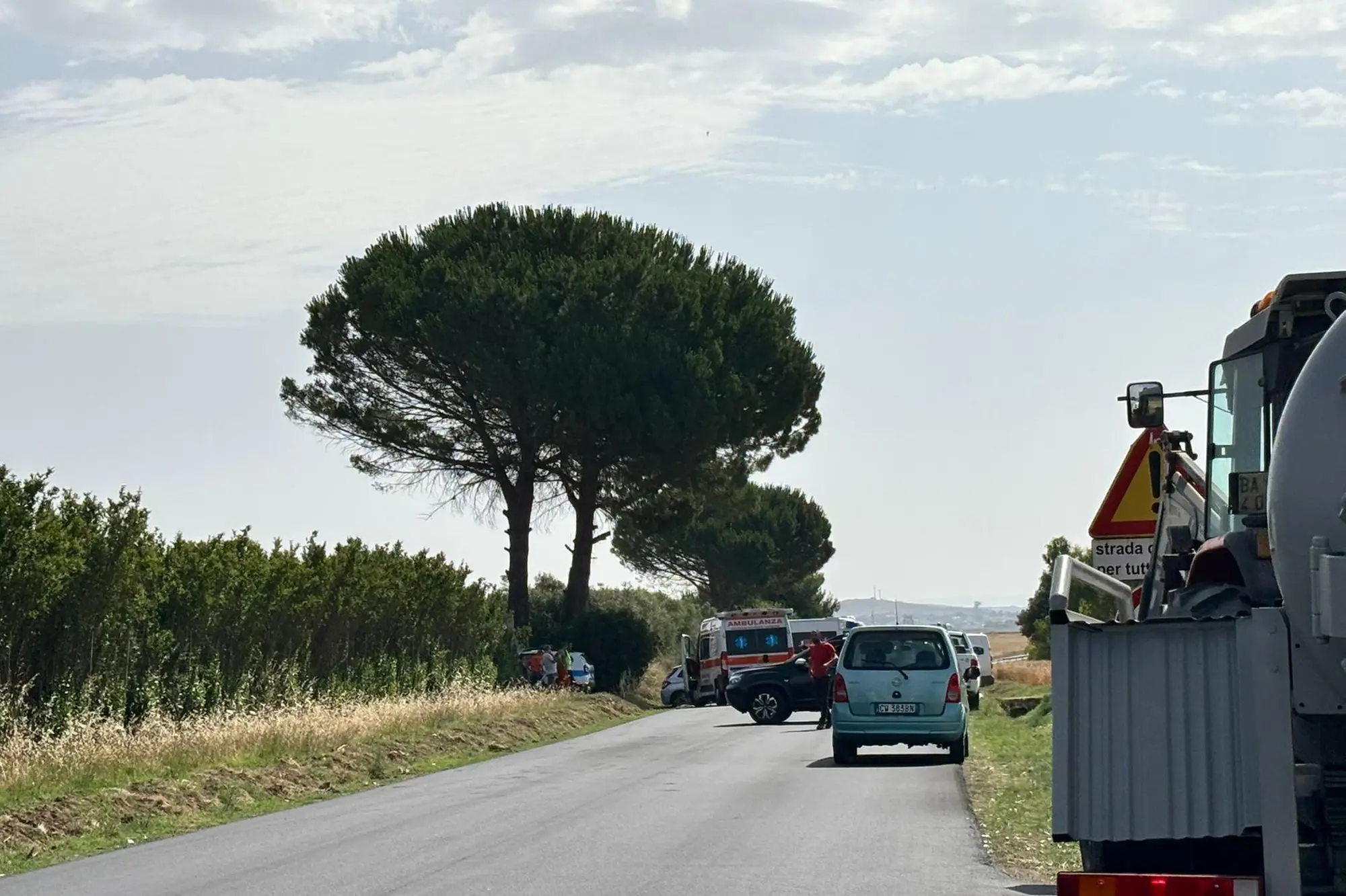 L'incidente a Samassi