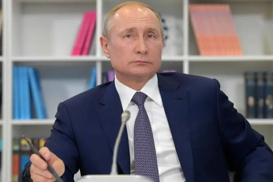 Il presidente russo Vladimir Putin (Ansa)