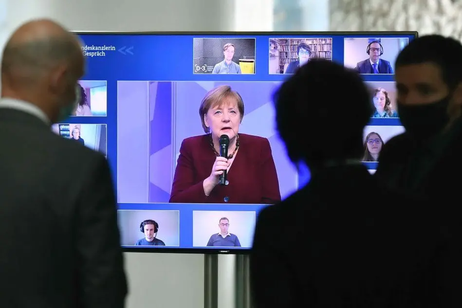 La cancelliera Angela Merkel (Ansa)