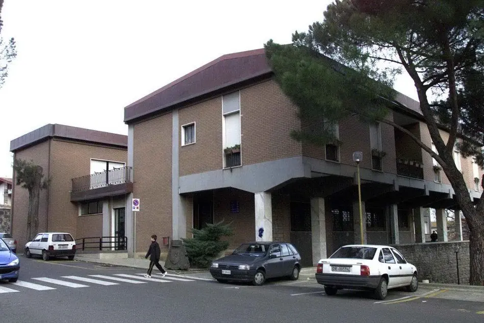 Il municipio di Ghilarza