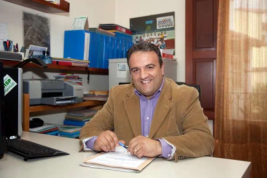 Luciano Loddo, presidente del Tertenia (Loi/L'Unione sarda)