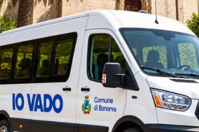 La navetta del comune di Bonorva (foto concessa)