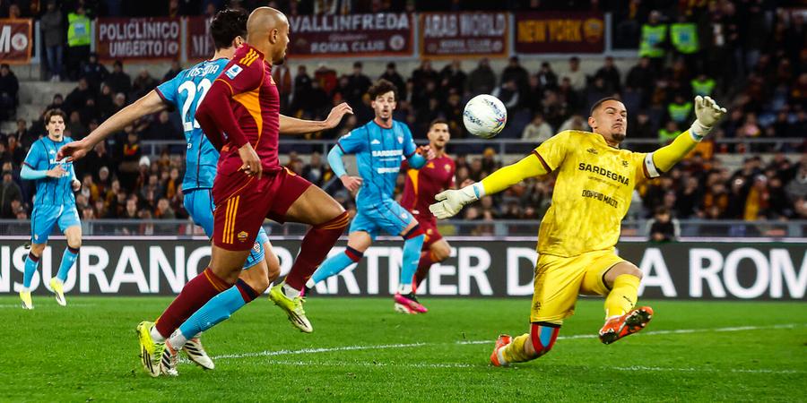 Si ferma all’Olimpico la corsa del Cagliari