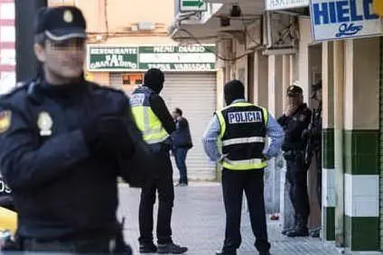 La polizia spagnola (Ansa)