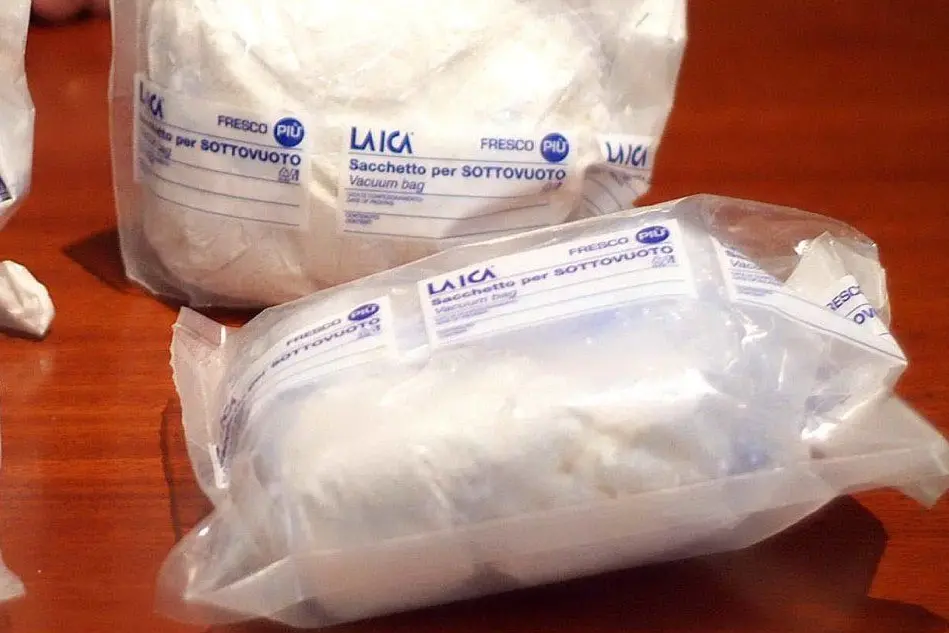 Un sequestro di cocaina - foto d'archivio