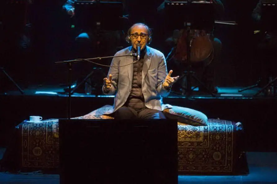 Franco Battiato (foto Ansa)