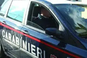 Un'auto dei carabinieri