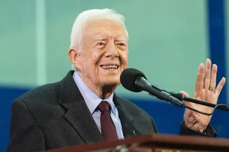 L'ex presidente degli Stati Uniti, Jimmy Carter