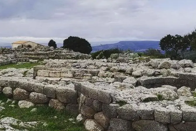 Il sito archeologico (foto L'Unione Sarda - Gioia)