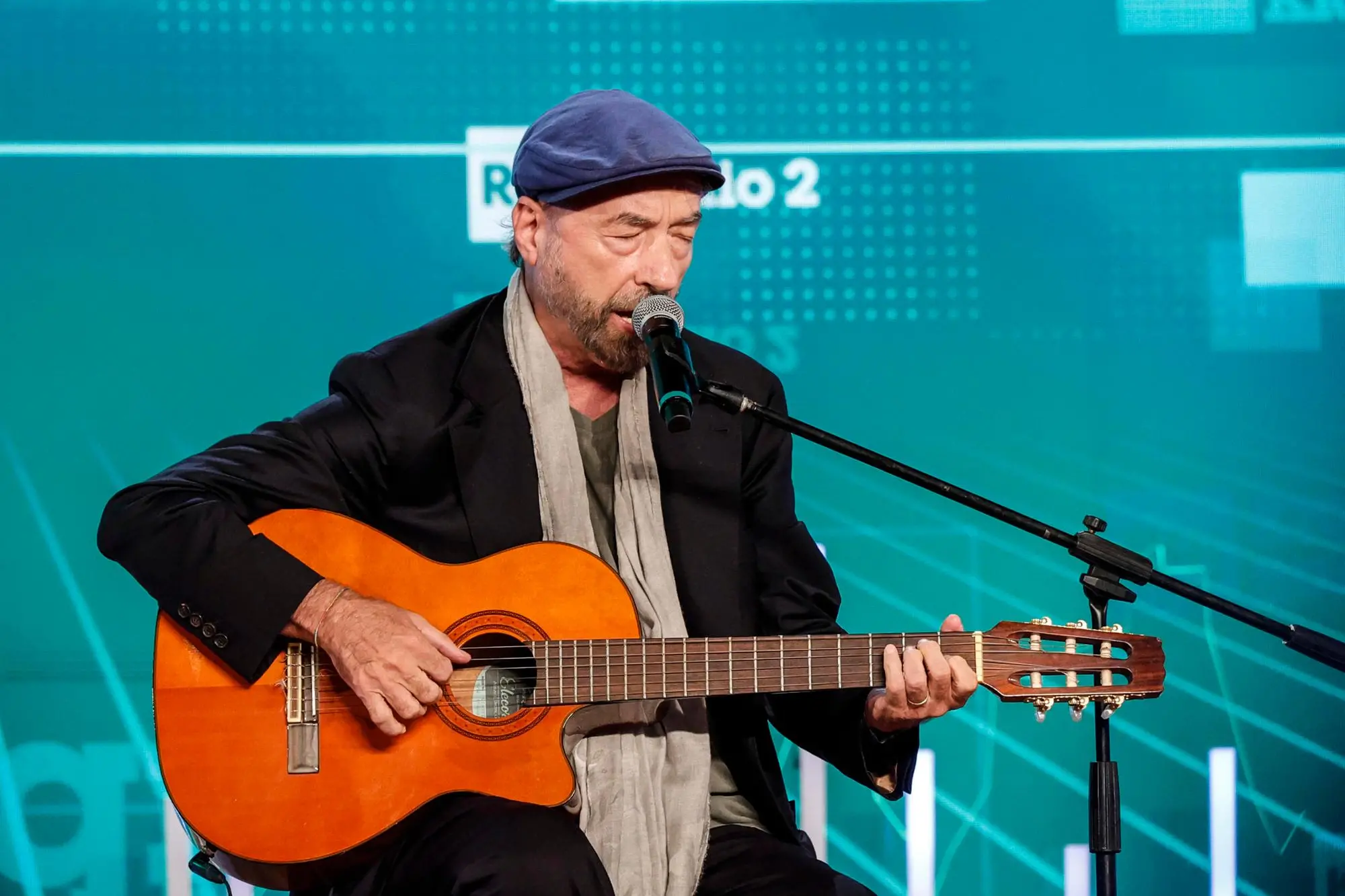 David Riondino (foto Ansa)