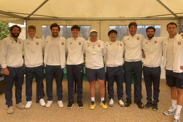 La squadra del Tc Porto Torres (foto Pala)