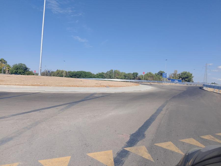 Porto Torres, apre la rotatoria al bivio per Bancali