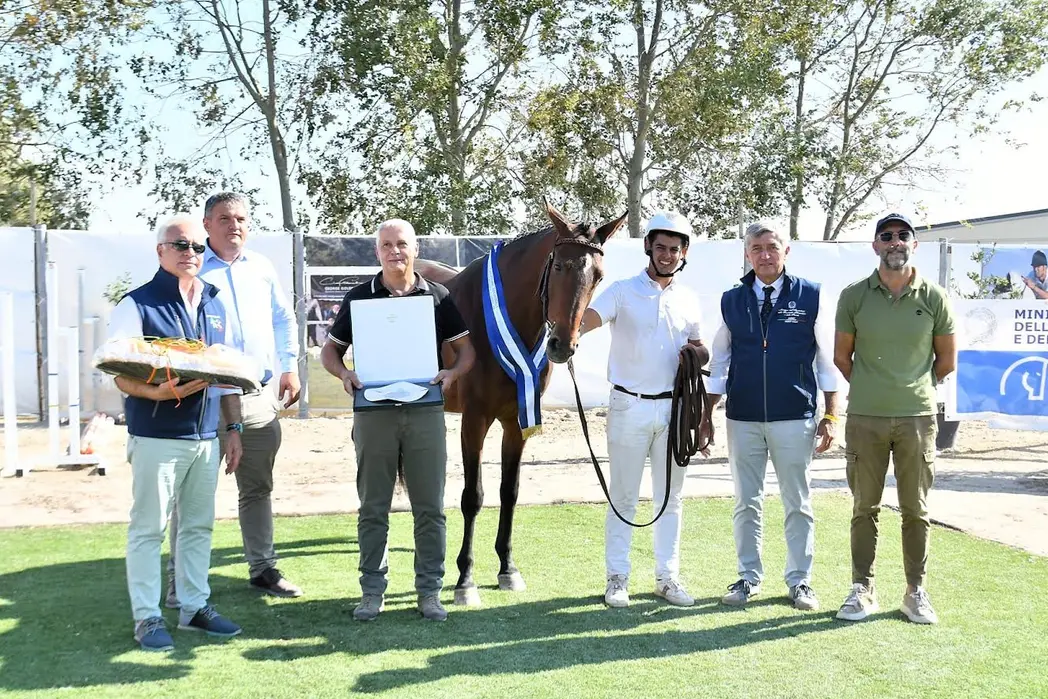 La premiazione di Issed Baia AA (foto Corbinzolu)