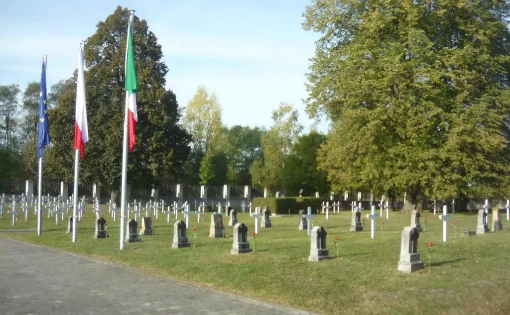 Il cimitero di Milovice (foto Antonio Serreli)
