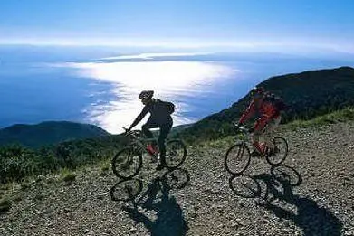 Pista ciclabile in Sardegna