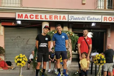 Il podio di Monserrato