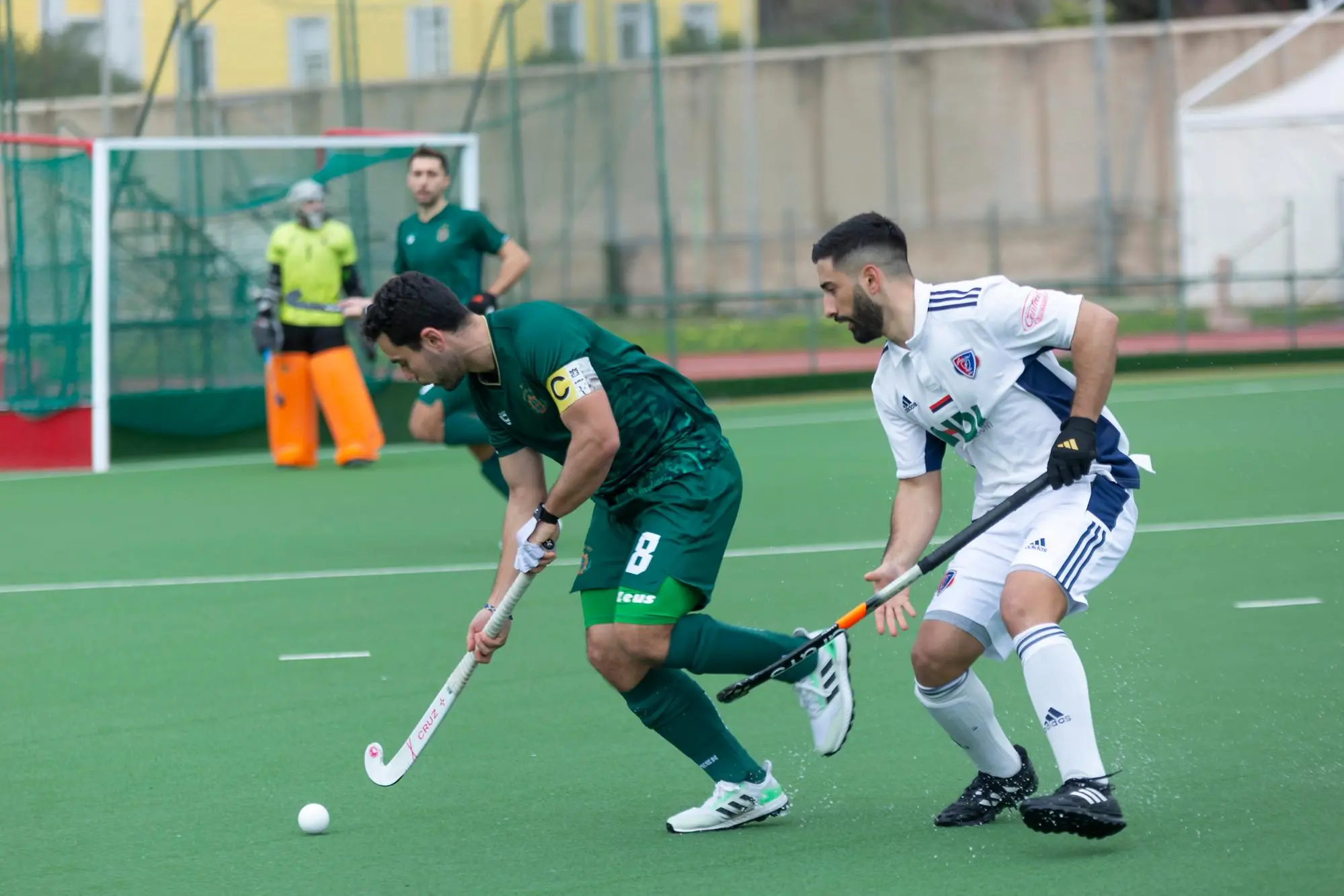 Da sin. Giaime Carta (Amsicora) e Lorenzo Fois (Ferrini) saranno ancora protagonisti nella serie A Élite che inizia domani (Foto Carla D'Alberto)