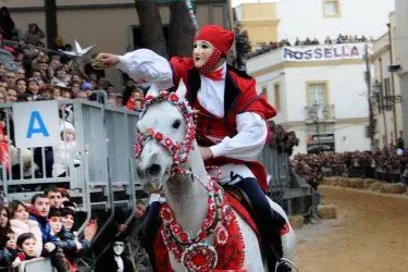 Un momento della Sartiglia