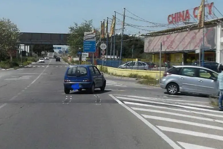 Il luogo dell'incidente