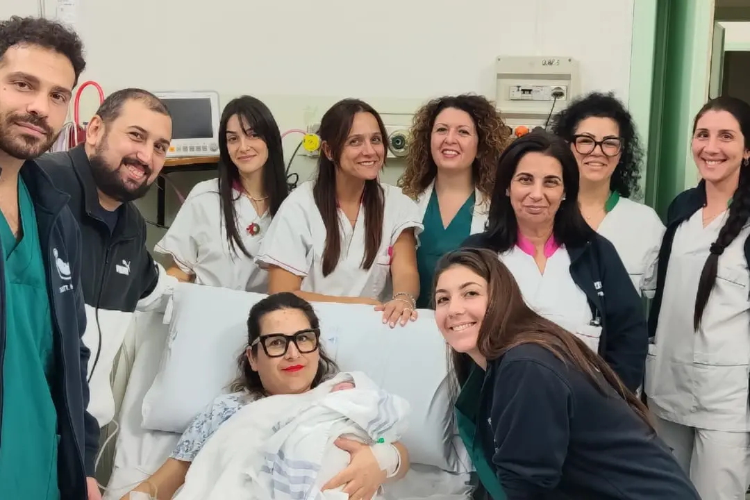 Leonardo, primo nato del 2026 a Sassari