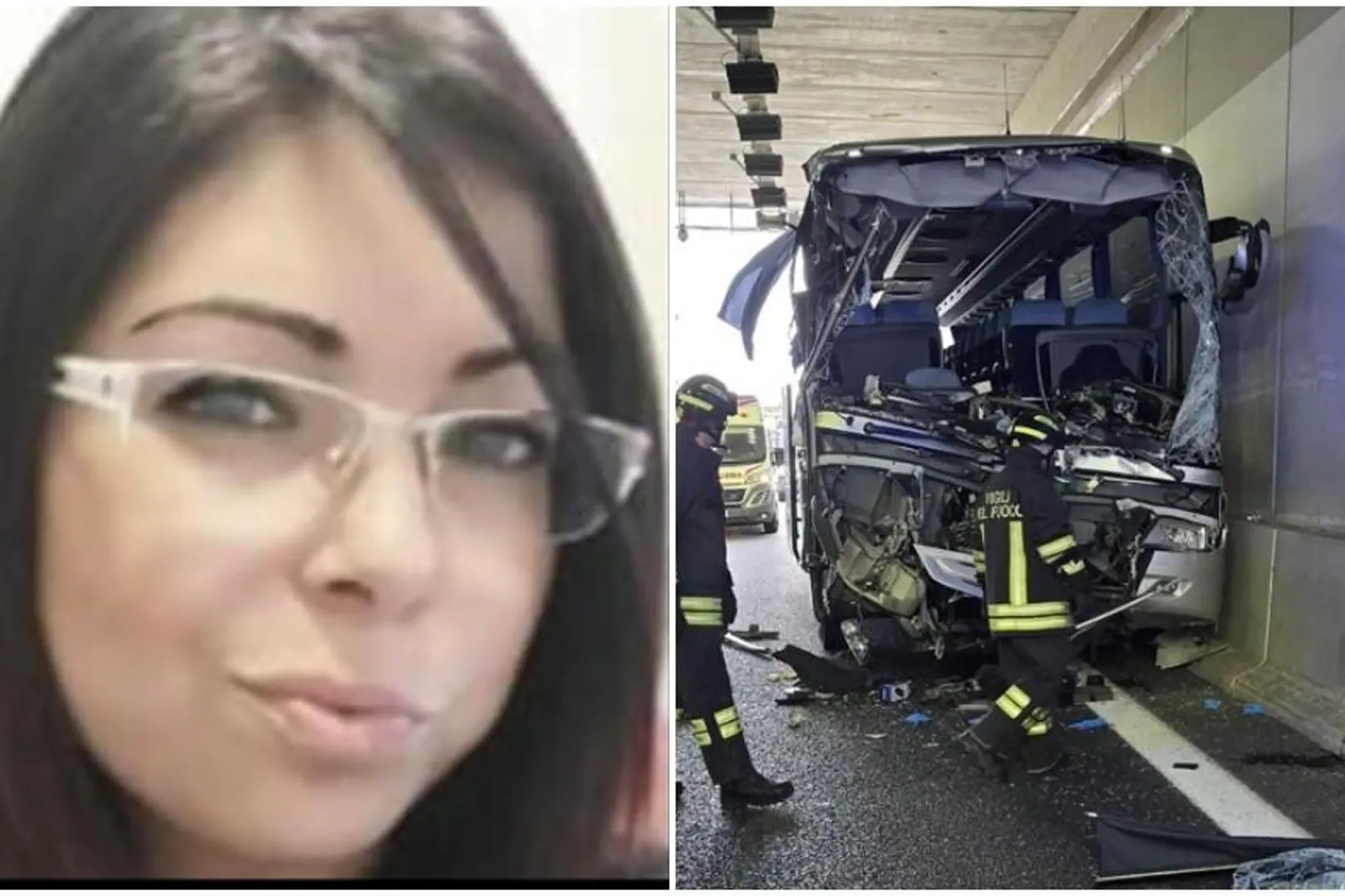La maestra che ha perso la vita e l'autobus dopo lo schianto