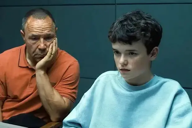 Un frame di Adolescence (foto Netflix)