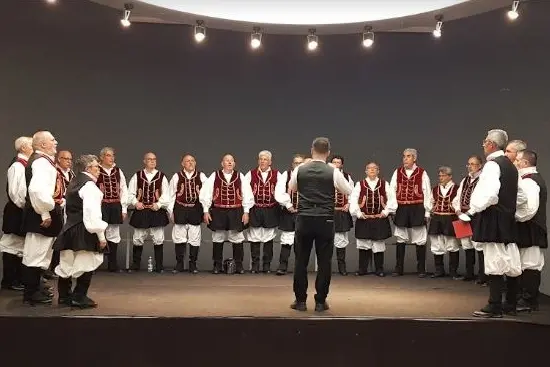 Il coro Serpeddi di Sinnai (foto Serreli)