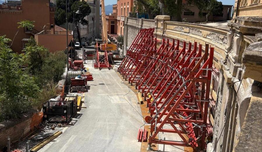 Lavori in via Porcell «La strada riaprirà entro il 27 maggio»
