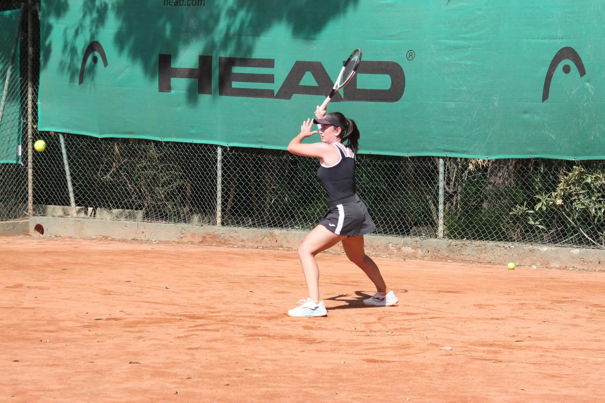 Nuria Brancaccio, protagonista della vittoria cagliaritana (foto Antonio Burruni)