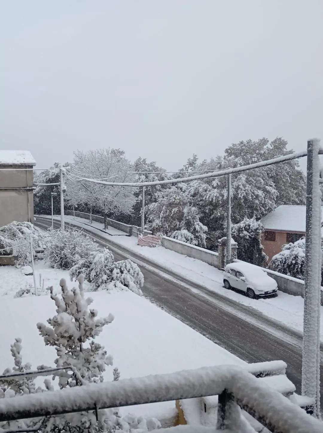 Neve a Villanova Strisaili