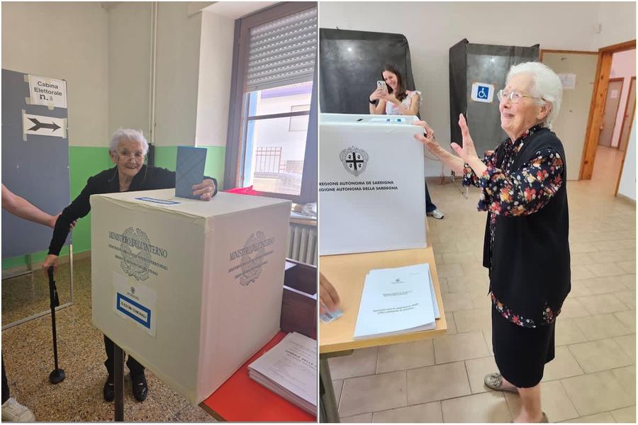 Da Seulo a Ollolai, le centenarie non rinunciano al voto