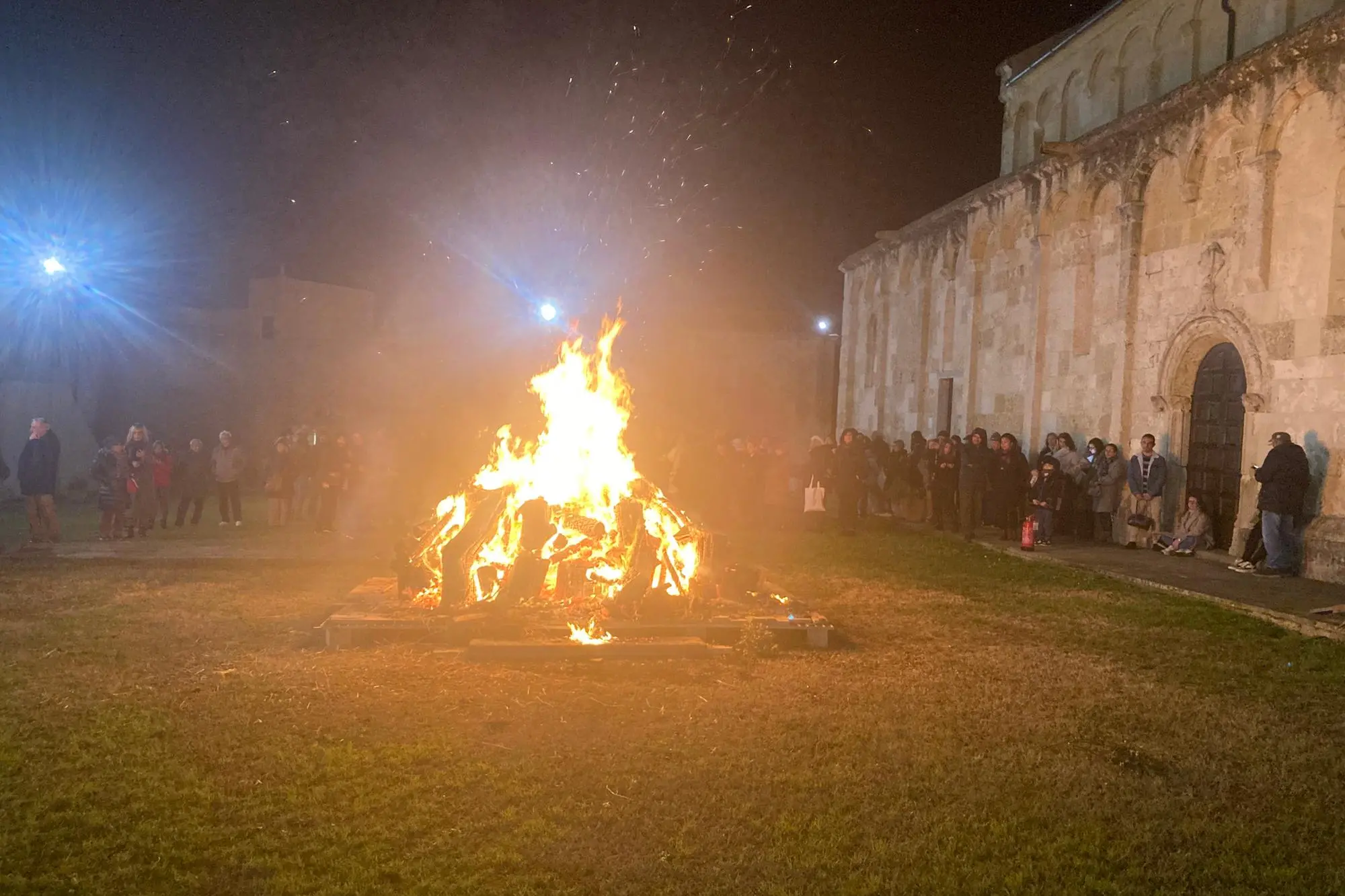 Lu fuggaroni di Sant'Antoni a Porto Torres (foto Pala)