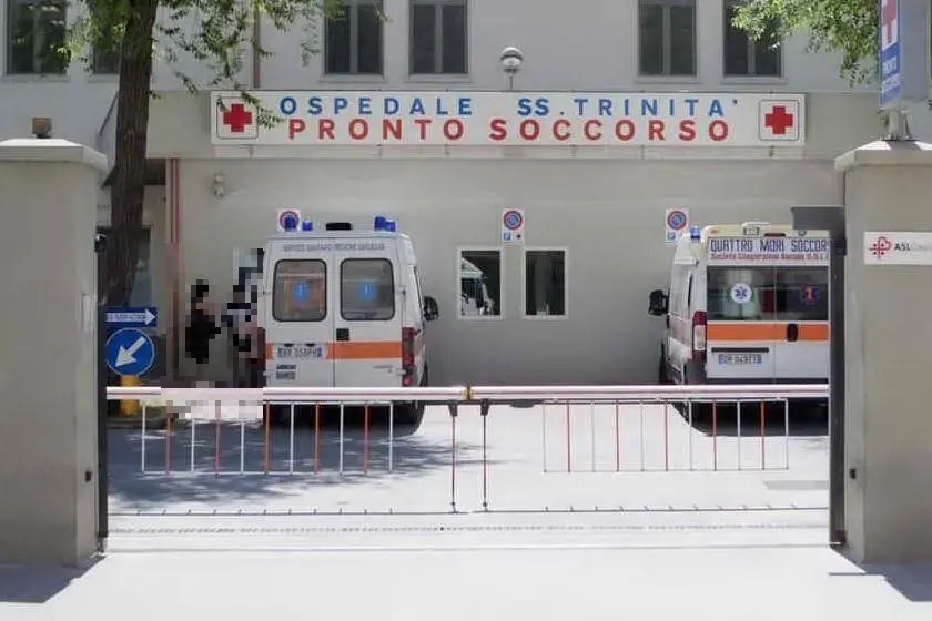 Il pronto soccorso del Santissima Trinità (Archivio)