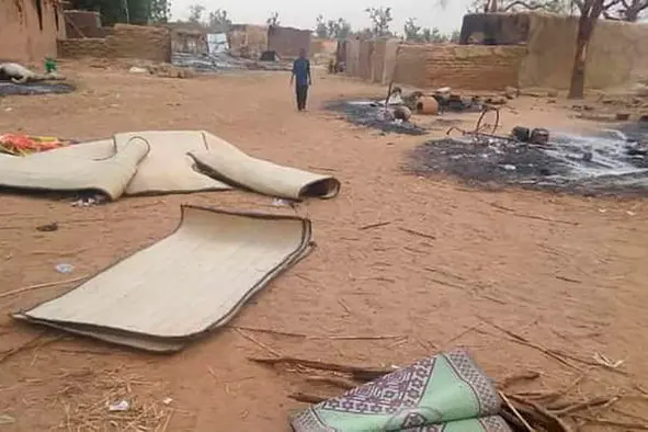Il luogo di un attacco jihadista in Niger (Ansa)