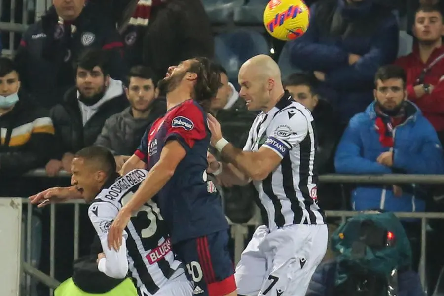 Un momento della partita (Ansa - Murru)