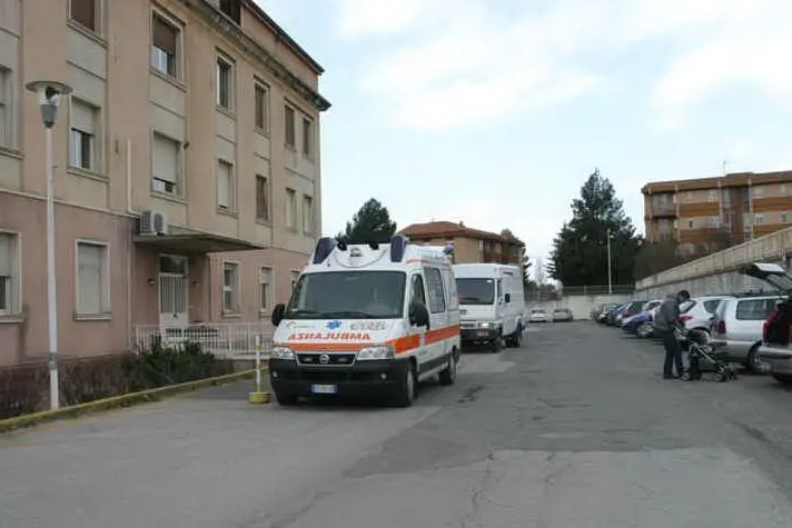 Ambulanza della Cooperativa di Isili (foto L'Unione Sarda)
