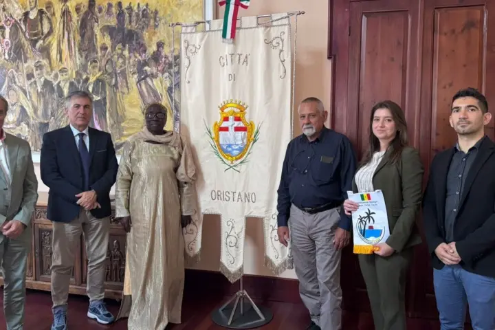 Un momento dell'incontro a Palazzo Campus Colonna