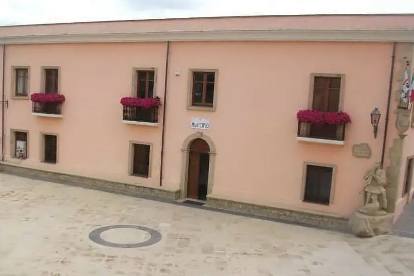 Il municipio (Archivio L'Unione Sarda)
