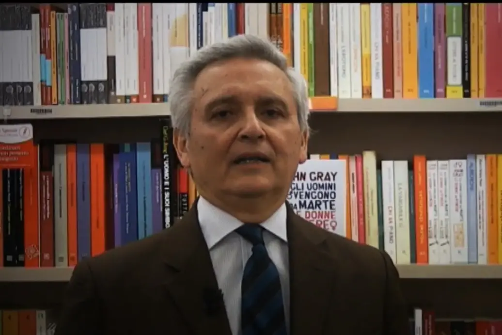 Alfio Caruso (foto da frame video)