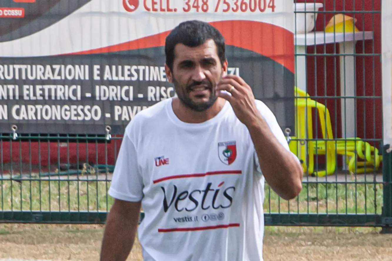 Antonio Lai, allenatore della Tharros nelle scorse 2 stagioni (foto Virgilio Alfano)